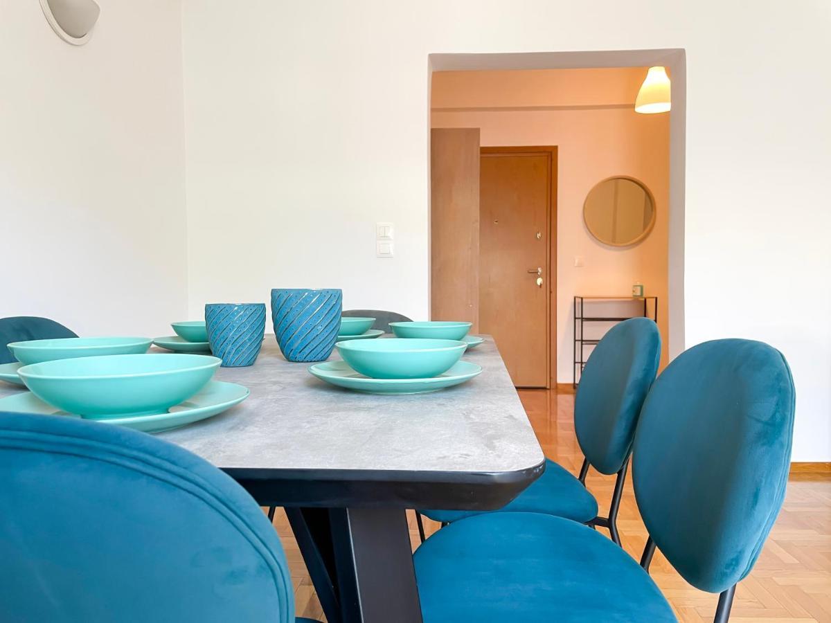 Aristotelous Sunny 118Sqm Apt In Viktoria أثينا المظهر الخارجي الصورة